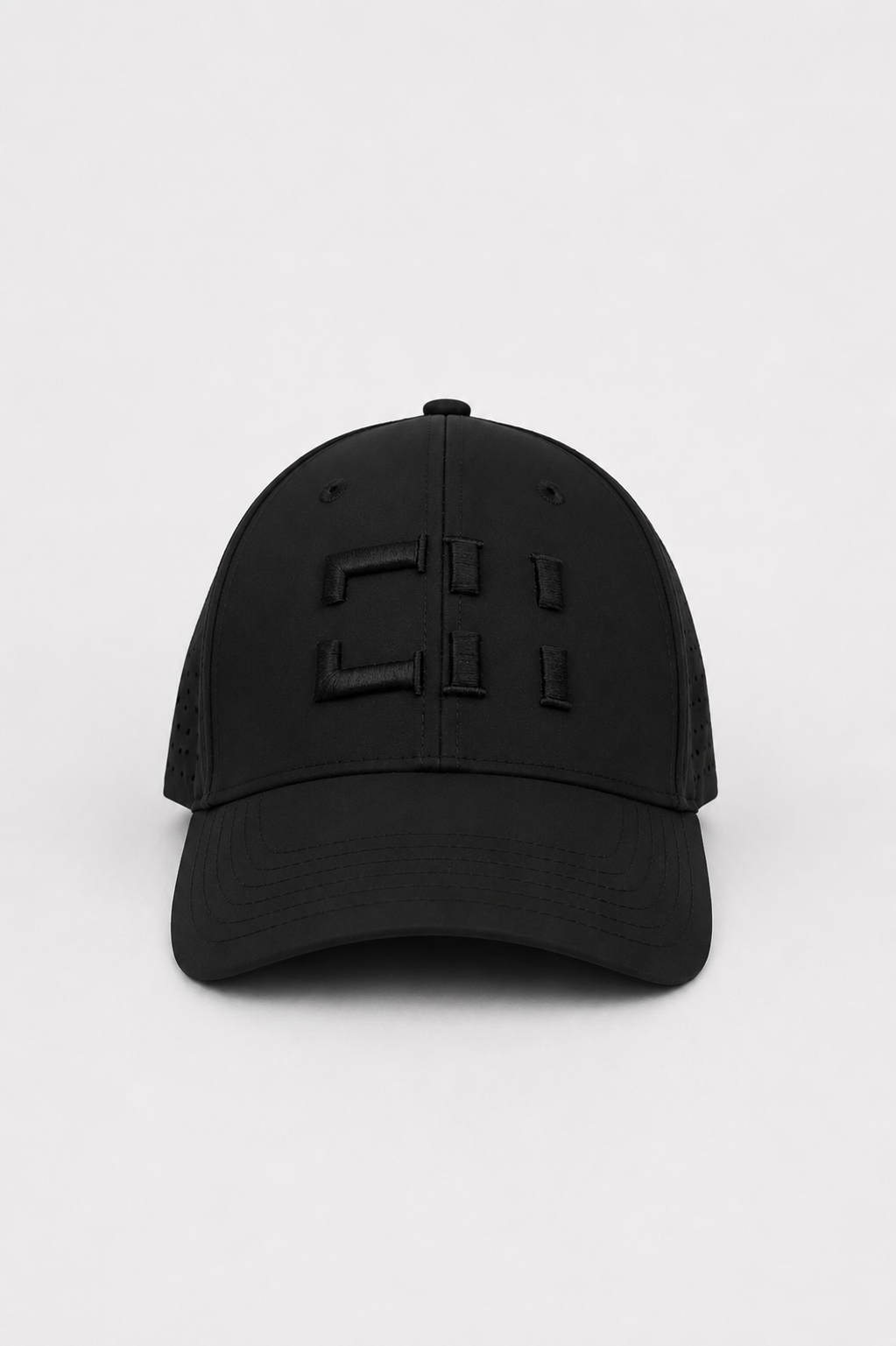 Cap with embroidered logo